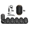 Motorola TLK25e Pack de 6 Walkie-Talkies + Auriculares + Base de Carregamento