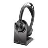 Poly Voyager Focus 2 USB-C + Adaptador USB-C/A + Base de Carga