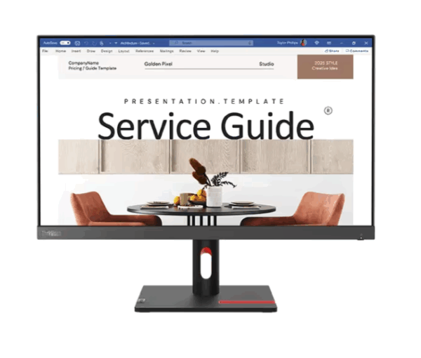 Lenovo ThinkVision S24i-30 – 24” Full HD | Preto
